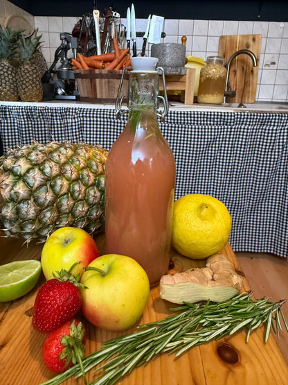 Fermentiertes Premium-Ingwerbier aus Direktsaft (2 Liter Handarbeit)