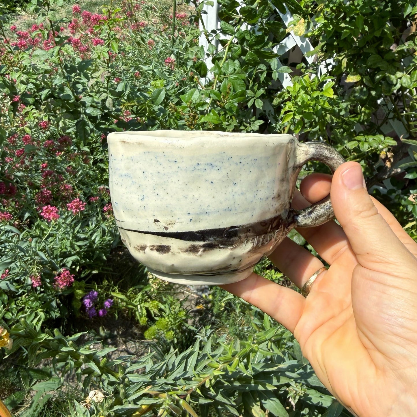 Handgemachte Keramik-Kaffeetasse