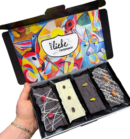 NEUE!! 4er Schokoladen Box