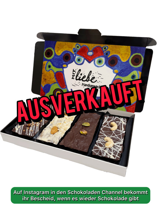 4er Schokoladen Box