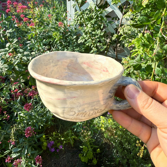 Handgemachte Keramik-Kaffeetasse Klein