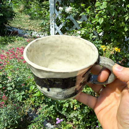 Handgemachte Keramik-Kaffeetasse