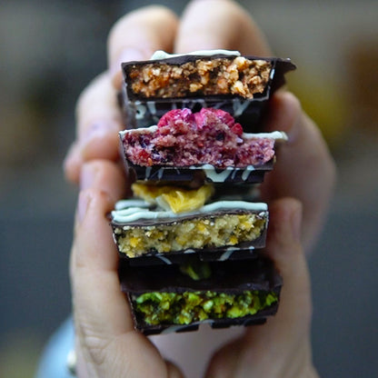 4er-Schokoladenbox ist täglich ab 19:00 Uhr erhältlich.