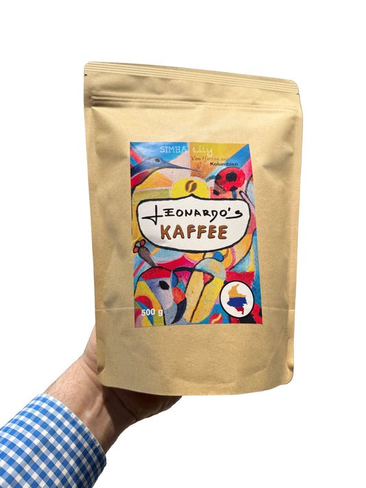 Handgepflückter Kaffee aus Kolumbien